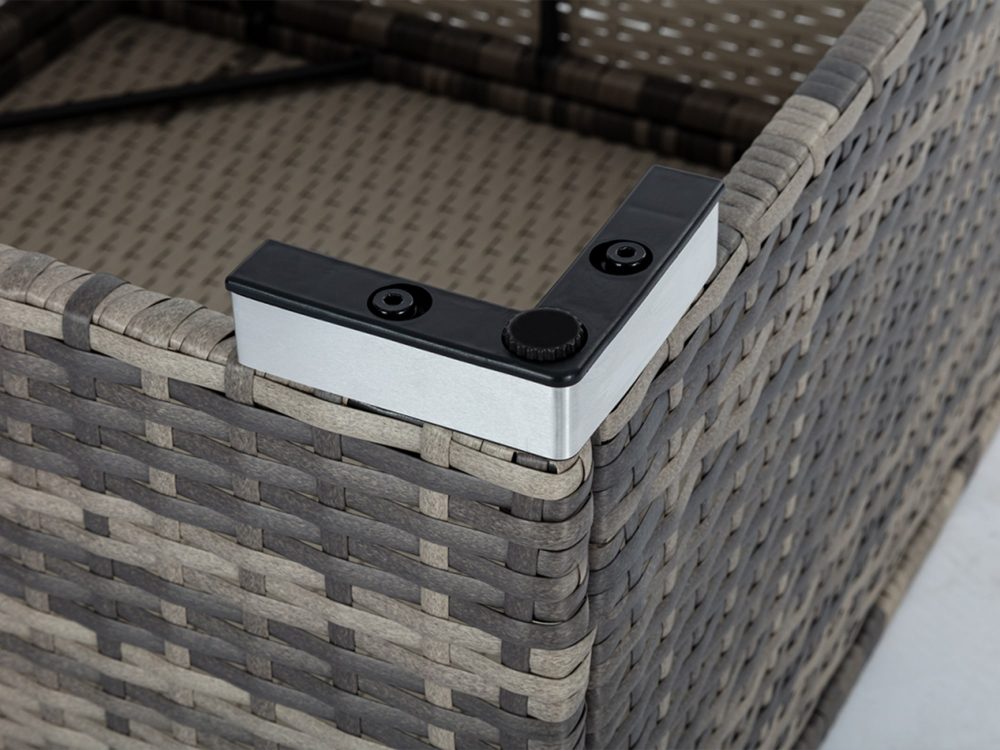 Prahran 6 Piece Outdoor Modular Lounge Sofa